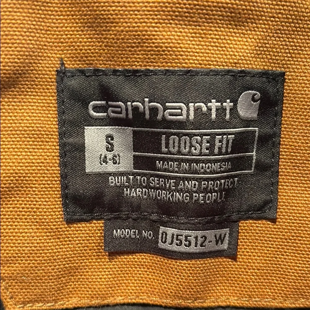 Carhartt Brown Pea Coat with Sherpa Lining - Picture 7 of 7